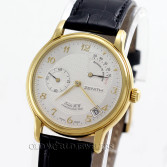 Zenith Elite Reserve de Marche ChronoMaster Ref 03.0240.655 18K Gold Silver Dial